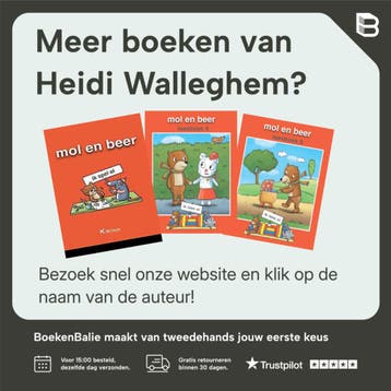 mol en beer - Ik lees al - set van 7 leesboekjes, Boeken, Verzenden, Zo goed als nieuw, Heidi Walleghem