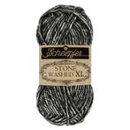 Scheepjes Stone Washed XL - 843 Black Onyx, Ophalen of Verzenden, Nieuw, Breien of Haken, Wol of Garen