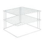 Metaltex Silos Space Bordenrek 2 Etages 25x25x19 cm Wit, Verzenden, Nieuw