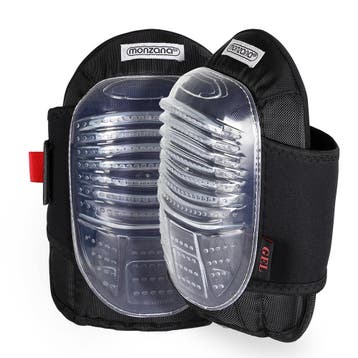 Gel kniebeschermers 1 paar Zwart (Gereedschap, Voor in Huis), Verzenden, Nieuw