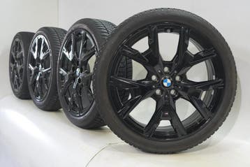BMW 1 serie 2 serie F70 F74 976 19 inch velgen Hankook Winte, 19 inch, Gebruikt, Velg(en), Winterbanden