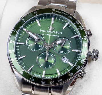 Philip Watch - Blaze Sport - Swiss Made - Chronograph & date, Nieuw