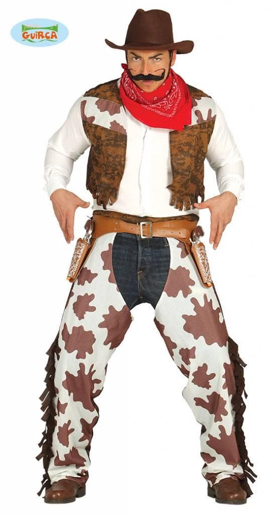 Cowboy pak Barton, Kleding | Heren, Carnavalskleding en Feestkleding, Nieuw, Ophalen of Verzenden