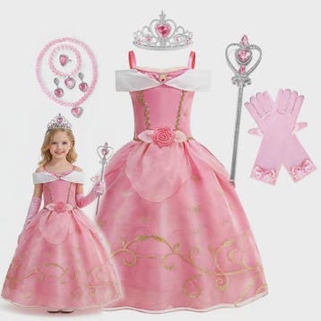 Roze Aurora Prinsessenjurk - Droomjurk voor Feestjes en Verk, Verzenden, Nieuw