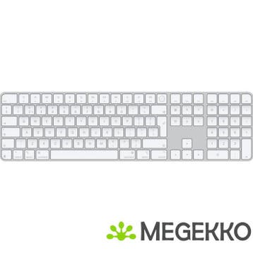 Apple Magic Keyboard TouchID Mac Numpad Draadloos Wit Qwerty, Computers en Software, Toetsenborden, Verzenden, Nieuw, Apple