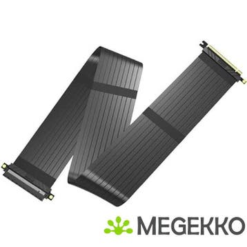 Akasa RISER BLACK XL, Premium PCIe 3.0 x 16 Riser, Computers en Software, Verzenden, Nieuw