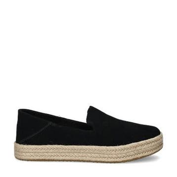 TOMS Carolina espadrilles voor dames in het Zwart, Verzenden, Zwart, Nieuw, TOMS