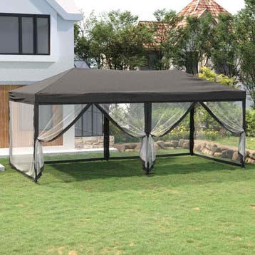 vidaXL Partytent inklapbaar met zijwanden 3x6 m, Verzenden, Nieuw, Partytent