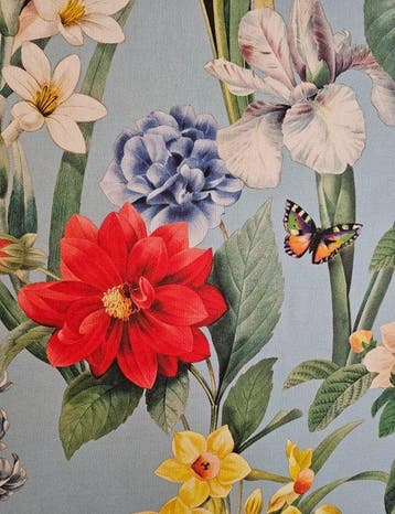 Nieuw ontwerp! Exclusieve bloemmotief-stof Art Déco