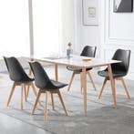 24goodz Eetkamerstoelen Set van 6 - Ergonomisch Ontwerp - Du, Huis en Inrichting, Stoelen, Verzenden, Nieuw