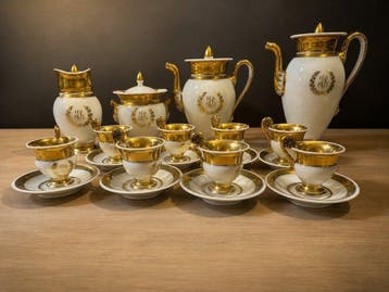 Vieux Paris - Porcelaine de Paris dite « Vieux Paris -, Antiek en Kunst