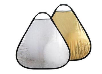 405 Photogear Opvouwbaar reflectiescherm goud/zilver 80 cm, Ophalen of Verzenden, Nieuw, Overige typen