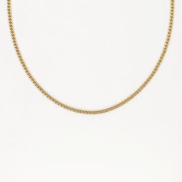 Halsketting - 14 karaat Geel goud - Gourmet, Sieraden, Tassen en Uiterlijk, Kettingen, Nieuw