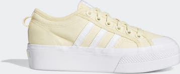 adidas - Maat 40 - Nizza Platform W Dames Sneakers - Yellow, Verzenden, Nieuw