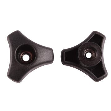 Thule Sport & Elite G2 Knop met Schroef Zwart 2st., Caravans en Kamperen, Nieuw