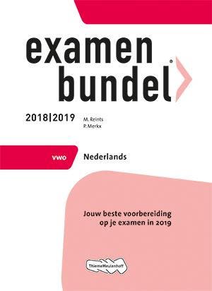 Examenbundel vwo Nederlands 2018/2019 - P. Merkx, Verzenden, Gelezen, P. Merkx
