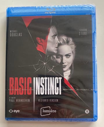 BASIC INSTINCT (RESTORED VERSION) (IN SEAL) (BLURAY), Cd's en Dvd's, Verzenden, Gebruikt