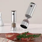 Elektrische Zout- en Pepermolen – RVS Grinder met LED-licht, Verzenden, Nieuw