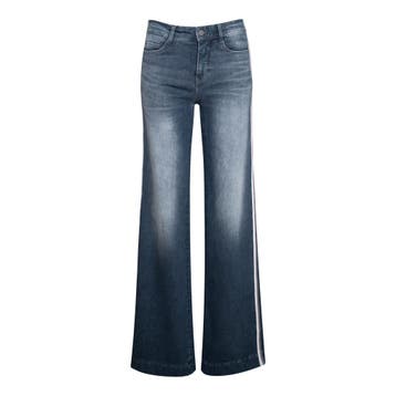 MAC • blauwe Dream Wide galon jeans • 34, MAC, Verzenden, Nieuw, Blauw