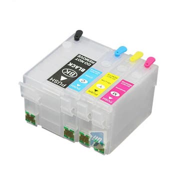 Geschikt Epson 27 / 27XL T2711 / T2714 Navulbare cartridges, Nieuw, Cartridge, Inktmedia