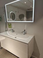 Showmodel design badmeubel 120cm Duravit  Greepl. wit - 0026, Huis en Inrichting, Badkamer | Badkamermeubels, Ophalen, Nieuw, 100 tot 150 cm