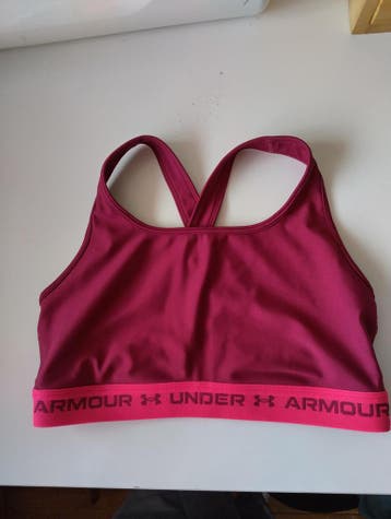 fijne sportbhs van Under Armour maat XL en XXL 85-90 C/D, Maat 46/48 (XL) of groter, Ophalen of Verzenden, Rood, Under Armour