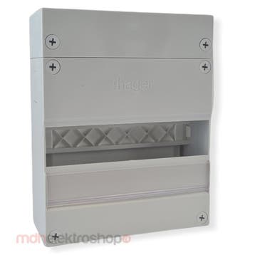 Hager Vision - Lege groepenkast - 1 x 12 modulen - VKG21 +, Ophalen of Verzenden, Nieuw, Groepenkast