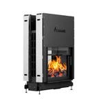 Inbouw Houtkachel Flat Tunnelhaard 75x60, Nieuw