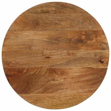 Vervangend tafelblad rond - Massief hout | Laatste Stuk!, Huis en Inrichting, Tafelonderdelen, Minder dan 50 cm, Rustiek, Rond