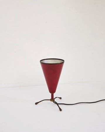 Tafellamp - Statief - Messing, Aluminium - Design Italia