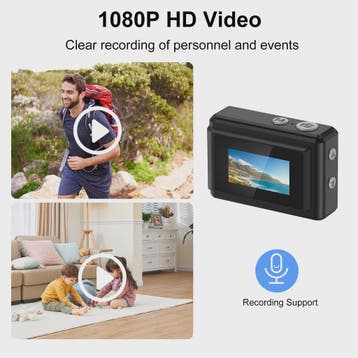 Mini Digitale Camera: Draagbare 1080P HD Recorder met Sleute, Verzenden, Nieuw