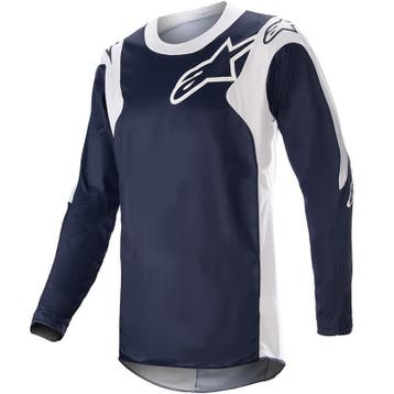 Alpinestars Racer Hoen Motorcross Shirt Night Navy –MAAT M, Motoren, Alpinestars, Motorcrosskleding, Nieuw met kaartje, Heren