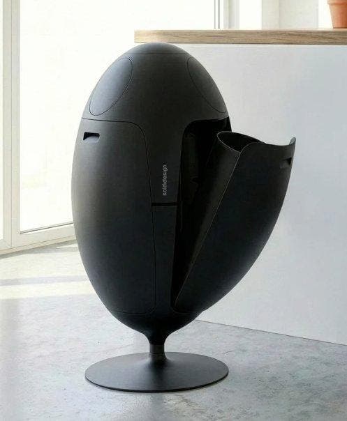 SoldiDesign - Gianluca Soldi - Ovetto - Mand - ABS, Antiek en Kunst, Antiek | Meubels | Stoelen en Banken