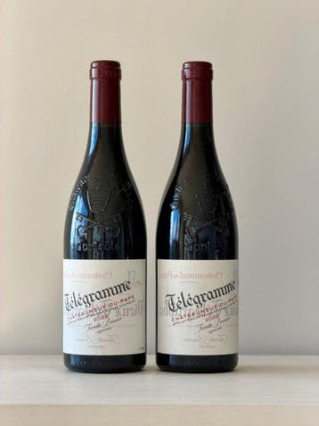 2022 Famille Brunier, Télégramme - Châteauneuf-du-Pape - 2, Nieuw