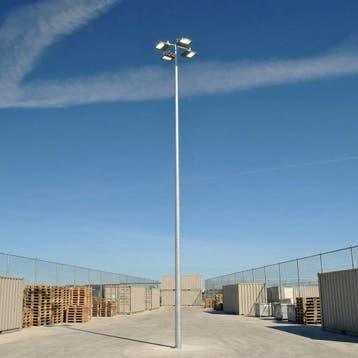 12 meter bovengronds stalen lantaarnpaal / lichtmast tbv..., Nieuw