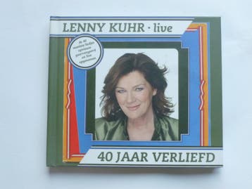 Lenny Kuhr - 40 jaar verliefd / Live (2 CD) Gesigneerd, Cd's en Dvd's, Ophalen of Verzenden, Zo goed als nieuw