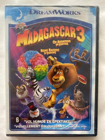 MADAGASCAR 3 (IN SEAL) (DVD), Verzenden, Gebruikt