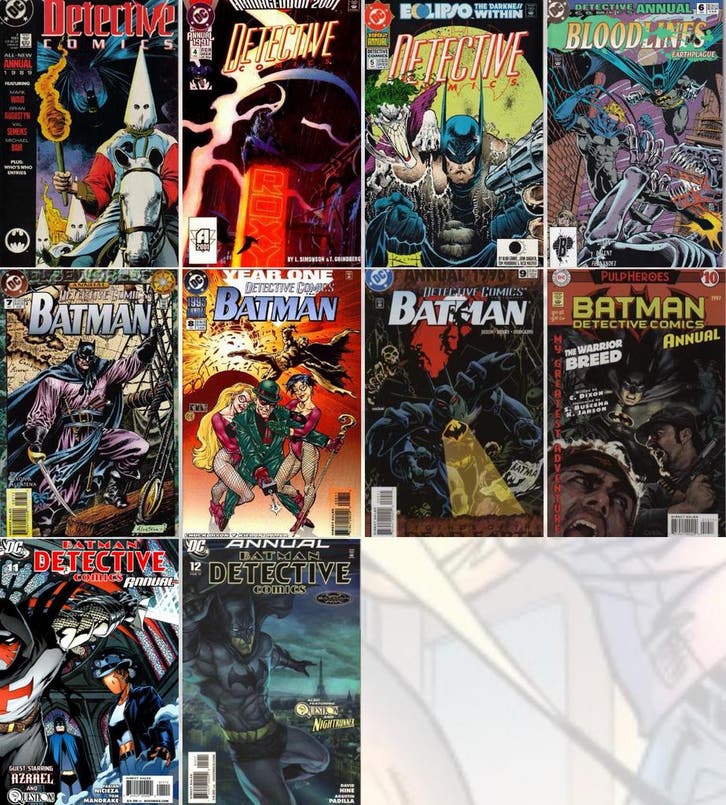 Detective Comics Annual, Vol. 1 Set (10), Boeken, Strips | Comics, Nieuw, Ophalen of Verzenden