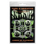 Type O Negative Lords of Flatbush Button 5-pack off. merch., Ophalen of Verzenden, Nieuw, Kleding
