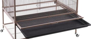 Volière Flamingo Sumba Taupe – Binnenvolière voor Parkie, Verzenden, Nieuw, Metaal, Overige typen