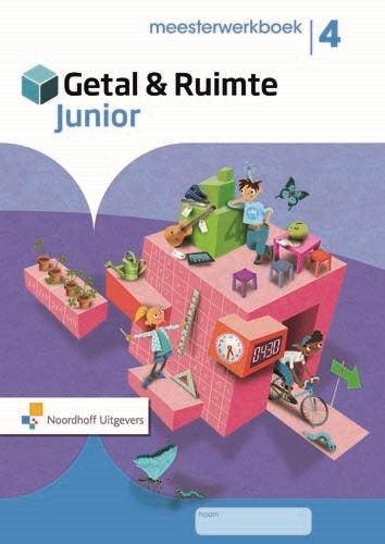 Getal en Ruimte Junior meesterwerkboek groep 4 (per stuk), Boeken, Verzenden, Nieuw
