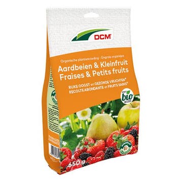Aardbeien en kleinfruit mest | DCM | 650 gram, Verzenden