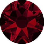 10 x Swarovski donker rood plat strass steentje 4mm, Ophalen of Verzenden, Nieuw, Overige typen