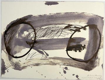 Antoni Tapies (1923-2012) - Dos cercles