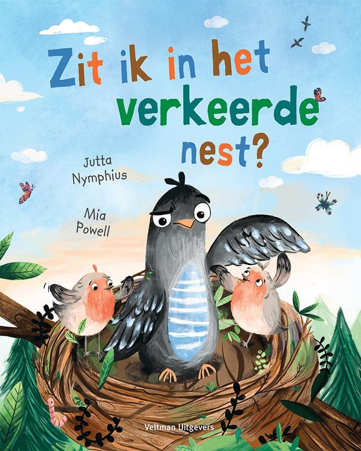 Zit ik in het verkeerde nest? - Jutta Nymphius 9789048323463, Boeken, Kinderboeken | Kleuters, Zo goed als nieuw, Verzenden