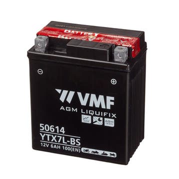 Accu VMF Powersport MF YTX7L-BS (DTX7L-BS/ NTX7L-BS/ FTX7L), Fietsen en Brommers, Brommeronderdelen | Scooters, Verzenden, Nieuw