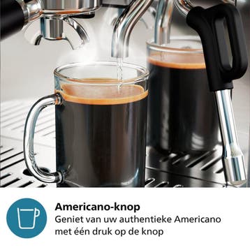 Philips Barista Brew Halfautomatische espressomachine, Ophalen of Verzenden, Gebruikt