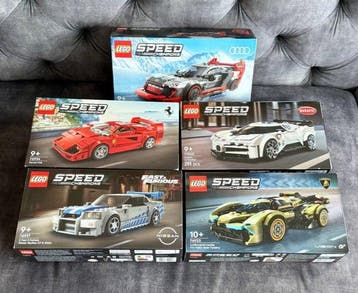 Lego Set - Speed Champions - Lot of 5 Factory Sealed |, Nieuw