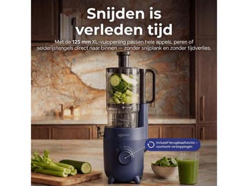 Safecourt Kitchen Slow Juicer - krachtige motor [Pre-cutter, Verzenden, Nieuw