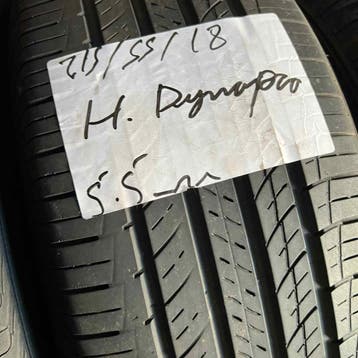 2 x Hankook Dyna Pro 215-55-18 Zomerbanden 5,5mm, 18 inch, Ophalen of Verzenden, Band(en), Personenwagen